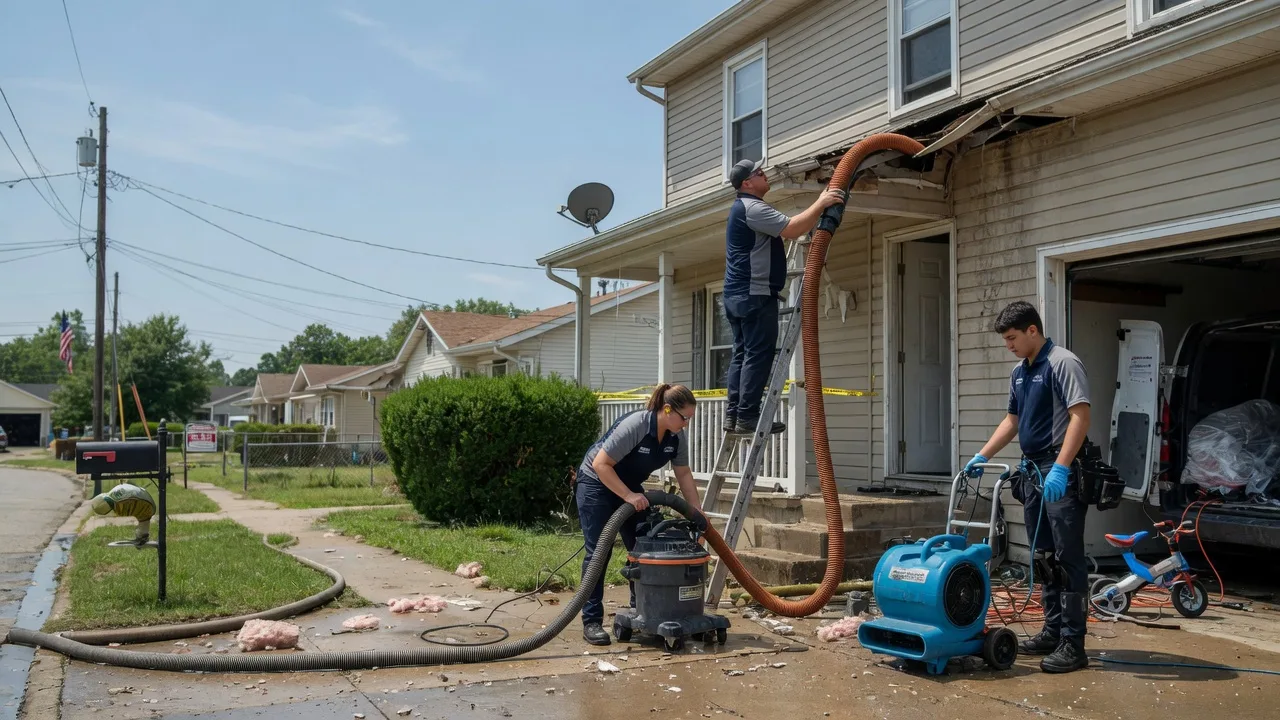 Water Damage Restoration in Shadyside, OH near me